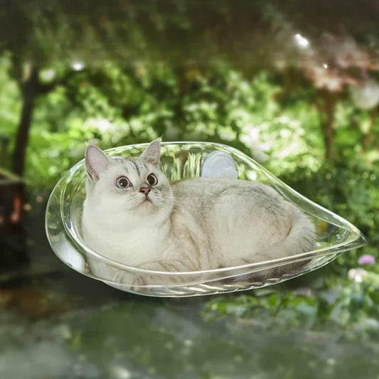 CozyPaws™ Amaca per gatti trasparente